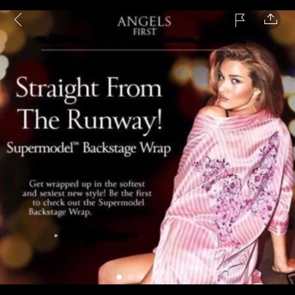 New very first Victoria Secret fashion show robe!